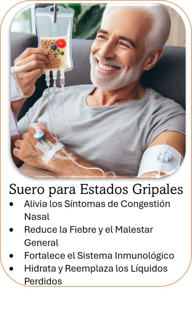 suero estados gripales