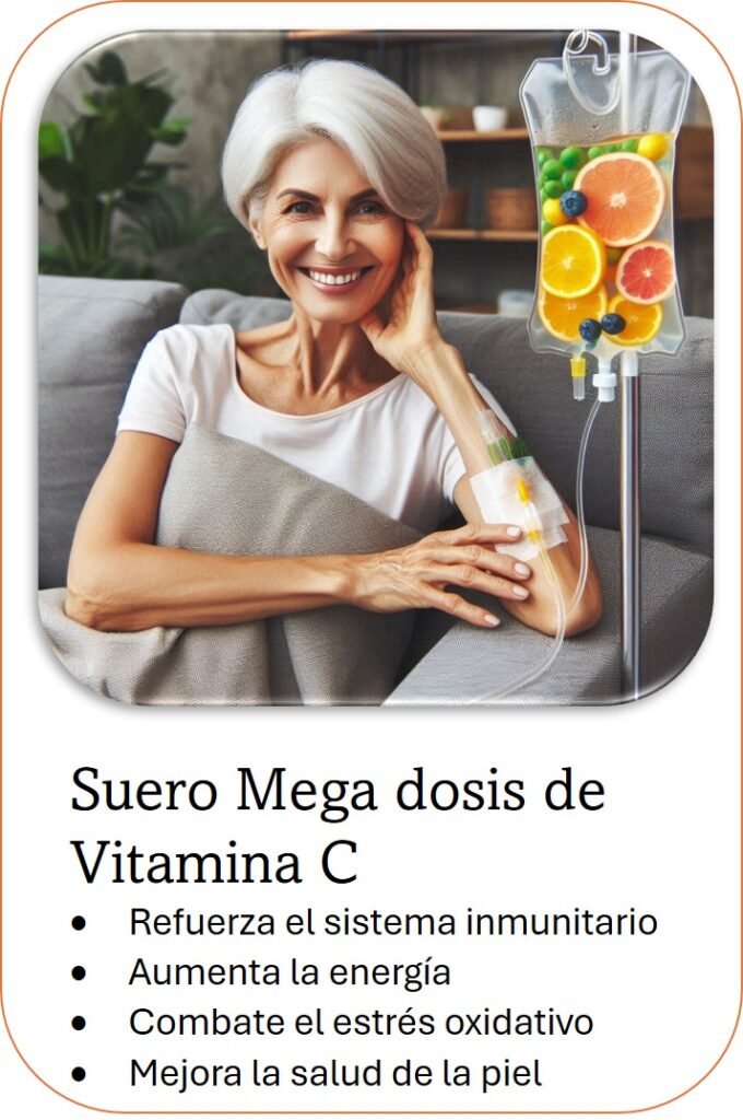 suero mega dosis vitamina c