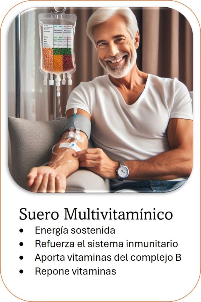 suero multivitaminico