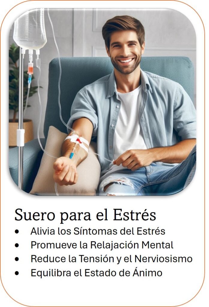 suero para el estrés